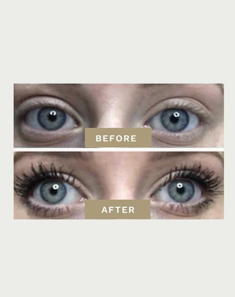 Magnegenics Mascara before and after